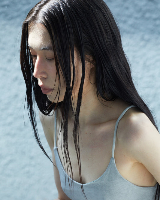 Block String T - Ice gray