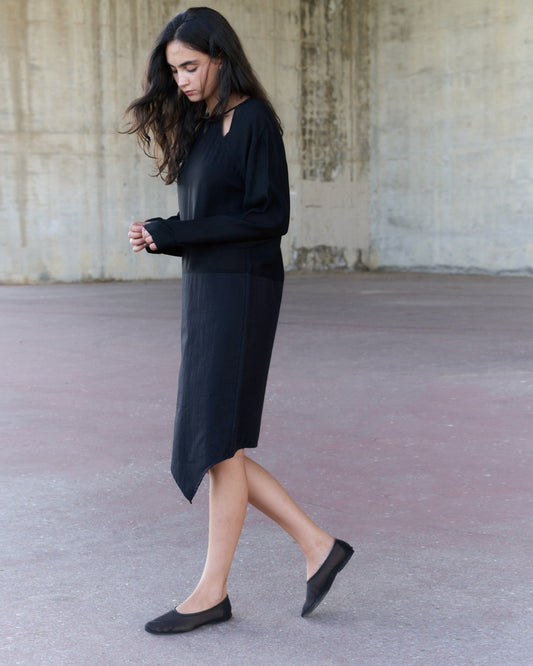 Pulley Dress - Black